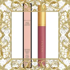 (Bản Mới) [ tester ] Son Kem Lì Gucci Rouge Liquid Matte 413 Cornelia Pink Màu Hồng Khô Hàng Chuẩn