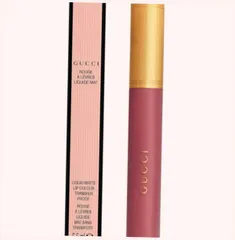 (Hàng Chất) [ nobox ] Son Kem Lì Gucci Rouge Liquid Matte 413 Cornelia Pink Màu Hồng Khô Mẫu Mới Nhập Khẩu