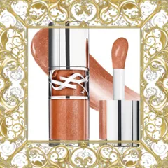 (Bản Mới) Son Bóng Yves Saint Laurent YSL Love Shine Plumping Oil Gloss 5 California Sunshine Màu Cam Đất 360855 Đầy Đủ