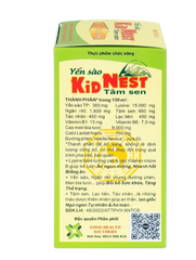 Giúp bồi bổ sức khỏe cho trẻ Yến sào Kid Nest Tâm Sen (150ml)