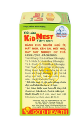 Giúp bồi bổ sức khỏe cho trẻ Yến sào Kid Nest Tâm Sen (150ml)