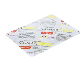 Viên hỗ trợ bảo vệ niêm mạc dạ dày CumarGold Nano Curcumin New CVI (4 vỉ x 10 viên)