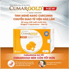 Viên hỗ trợ bảo vệ niêm mạc dạ dày CumarGold Nano Curcumin New CVI (4 vỉ x 10 viên)