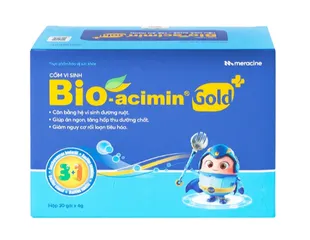Cốm vi sinh hỗ trợ tiêu hóa Bioacimin Gold Meracine (30 gói)