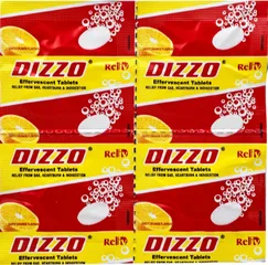 Viên sủi hỗ trợ tiêu hóa Dizzo Rv (12 vỉ x 4 viên)
