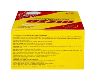 Viên sủi hỗ trợ tiêu hóa Dizzo Rv (12 vỉ x 4 viên)