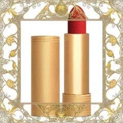 (Hàng Chất) [ nobox ] Son Lì Gucci 500 Odalie Red Màu Đỏ Cam 366059 Cao Cấp