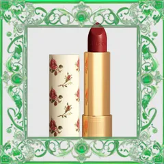 (Loại Tốt) Son Gucci 502 Eadie Scarlet Màu Đỏ Đậm Chính Hãng