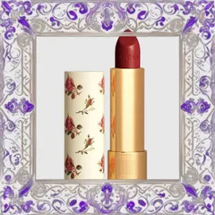 (Bản Mới) [ tester ] Son Gucci 502 Eadie Scarlet Màu Đỏ Đậm 366197 Đầy Đủ
