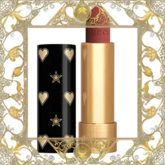 (Cao Cấp) Son Gucci 217 Valeria Rose Son Môi Hồng Cam Đất Matte Holiday 2021, Sang Trọng và Quyến Rũ cho Phái Đẹp Chính Hãng
