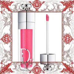 (Cao Cấp) Son Dưỡng Dior Addict Lip Maximizer Plumping Gloss 005 Shimmer Strawberry Màu Hồng Độ Bóng Căng Mọng, Dưỡng Ẩm Tự Nhiên, Phong Cách Sang Trọng Hàng Chuẩn
