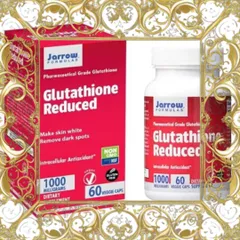 (Loại Tốt) Viên Uống Trắng Da Jarrow Glutathione 1000mg Hỗ Trợ Làm Trắng Và Khỏe Da Tự Nhiên 60 Viên Nhập Khẩu Mỹ Nội Địa