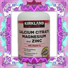 (Nhập Khẩu) Viên Uống Kirkland Signature Calcium Citrate Magnesium và Kẽm 500mg Bổ Sung Khoáng Chất Hỗ Trợ Xương Khớp Chắc Khỏe Đầy Đủ