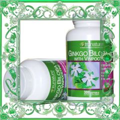 (Loại Tốt) Viên uống Ginkgo Biloba Trunature 120mg Hỗ trợ tuần hoàn não và cải thiện trí nhớ Sản phẩm sức khỏe từ Mỹ Mẫu Mới