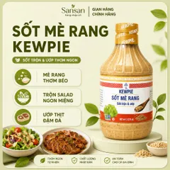 Sốt Mè Rang Kewpie Roasted Sesame Dressing & Marinade 887ml Chai Nước Sốt Salad Ướp Thịt-USA