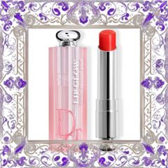 (Hàng Chất) Son Dưỡng Dior Addict Lip Glow Màu Hồng San Hô 033 Coral Pink Chăm Sóc Môi Tự Nhiên 3.2g, Logo Đỏ Chính Hãng Chính Hãng