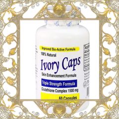 (Chính Hãng) Viên uống trắng da giảm nám Ivory Caps Glutathione (60 viên) Giải pháp cho làn da sáng mịn và khỏe mạnh Nội Địa