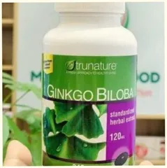 (Hàng Chuẩn) Viên Uống Bổ Não Trunature Ginkgo Biloba 120mg Hỗ Trợ Tăng Cường Trí Nhớ và Tập Trung, 340 Viên Chính Hãng Uy Tín Hàng Chuẩn