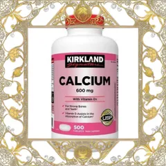 (Loại Tốt) Viên uống Calcium + D3 Kirkland 500 viên Hỗ trợ sức khỏe xương, tăng cường hệ miễn dịch, phòng ngừa loãng xương Chính Hãng Uy Tín