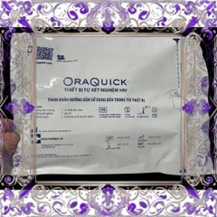(Hàng Chất) Bộ Xét Nghiệm HIV OraQuick Bằng Nước Bọt Tại Nhà Kết Quả Trong 20 Phút, Kiểm Tra Dễ Dàng, Chính Hãng Mylan Cao Cấp