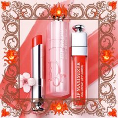 (Chính Hãng) Son Dưỡng Môi Dior Addict Lip Maximizer 015 Cherry Dưỡng Ẩm Tối Ưu, Màu Đỏ Rực Rỡ, Chính Hãng 6ml Mẫu Mới