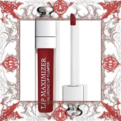 (Bản Mới) Son Dưỡng Môi Dior Addict Lip Maximizer 035 Burgundy 6ml Chăm Sóc Môi Căng Mọng, Màu Đỏ Tía Quyến Rũ, Chính Hãng từ Pháp Cao Cấp