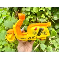Xe Vespa chạy bằng trớn+pin - Đồ chơi nhựa