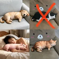 Thú nhồi bông hình heo (lợn), cún và mèo
