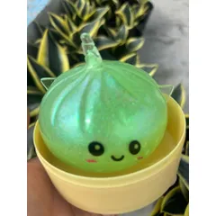 Squishy Bánh Bao (Có Tai) Kim Tuyến hot 2026 - Không Có Đèn