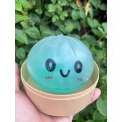 Squishy Bánh Bao Trong Suốt Trân Châu