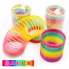 Đồ chơi nhựa- Lò xo ma thuật có hoa văn cực vui nhộn