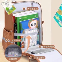Balo chống gù capybara, bề mặt chống nước hiệu quả