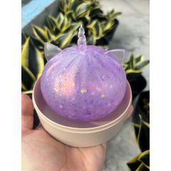 Đồ chơi nhựa - Squishy hình Bánh bao kim tuyến Có Tai