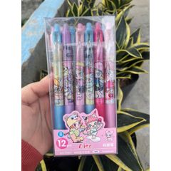 Bút bi mực (Xanh) xoá được hộp 6-12 cây