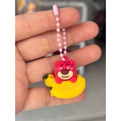 Đồ chơi nhựa Móc khoá mini gấu dâu 783074
