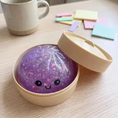 Squishy-Bánh bao trân châu, Bánh bao phát sáng siêu to bự