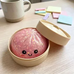 Squishy-Bánh bao trân châu, Bánh bao phát sáng siêu to bự