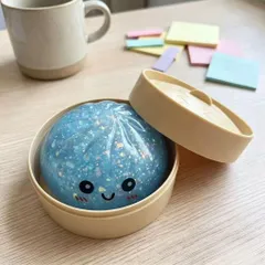 Squishy-Bánh bao trân châu, Bánh bao phát sáng siêu to bự