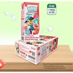 Sữa chua uống Kun vị Kem Dâu thùng 48 hộp x 110ml 783082