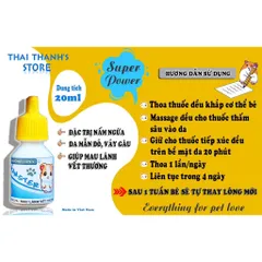 Thuốc trị rụng lông hamster và thú nhỏ