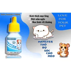Thuốc trị rụng lông hamster và thú nhỏ