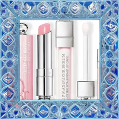 (Chính Hãng) Set Son Dưỡng Dior Addict Natural Glow 3 Món Màu Sắc Tự Nhiên, Nuôi Dưỡng Môi Mềm Mịn, Quà Tặng Sang Trọng cho Phụ Nữ Chính Hãng