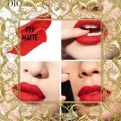 (Hàng Chất) Set 3 Son Dior Rouge Dior Son Môi Màu 999 Satin, Matte, Velvet Đơn Giản Và Quyến Rũ Cho Mọi Dịp Đầy Đủ