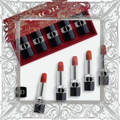(Nhập Khẩu) Set Son Dior Rouge Tết Nguyên Đán Limited Edition 1.5g Son Môi Cao Cấp, Chăm Sóc Môi, Màu Đẹp Quyến Rũ, Quà Tặng Sang Trọng Mẫu Mới