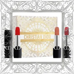 (Chính Hãng) Set Son Dior Mini Rouge Lipstick Chính Hãng 3 Màu Hồng Đất 720, Nâu Đất 200, Đỏ Thuần 999 Dưỡng ẩm, Thiết Kế Nhỏ Gọn, Thời Trang Uy Tín