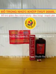Đỗ Trọng Nhức Khớp Thuỷ Chai 200Ml Hỗ Trợ Xương Khớp