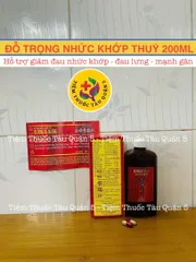 Đỗ Trọng Nhức Khớp Thuỷ Chai 200Ml Hỗ Trợ Xương Khớp