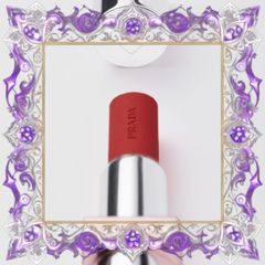 (Cao Cấp) Son Dưỡng Prada Light Glowing Lip Oil Stick U020 Rosso Đỏ Cam Đất Dưỡng Ẩm, Làm Rạng Rỡ Đôi Môi, Chính Hãng Đầy Đủ
