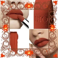 (Hàng Chất) Son Lì Dior 840 Rayonnante Đỏ Cam Đất Velvet Finish Chính Hãng, Trang Điểm Sang Trọng cho Mọi Dịp Đầy Đủ