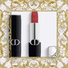 (Bản Mới) Set 2 Son Dior Rouge Dior Velvet Finish 720 Icone Đỏ Hồng Đất & Addict Lip Glow Balm 001 Pink Hồng Nhạt Chính Hãng Bộ Dưỡng Môi Sang Trọng Mẫu Mới